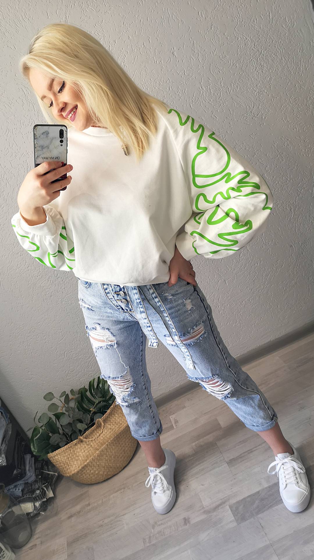 Bluza Funky Biała
